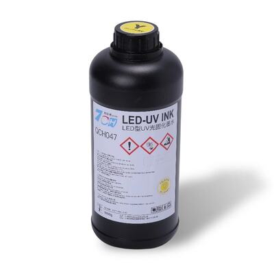 คุณภาพ หมึก UV TOYO สีเหลืองสดใส 1000ml สำหรับหัวพิมพ์ Ricoh G5 G6 งานพิมพ์แข็ง โรงงาน